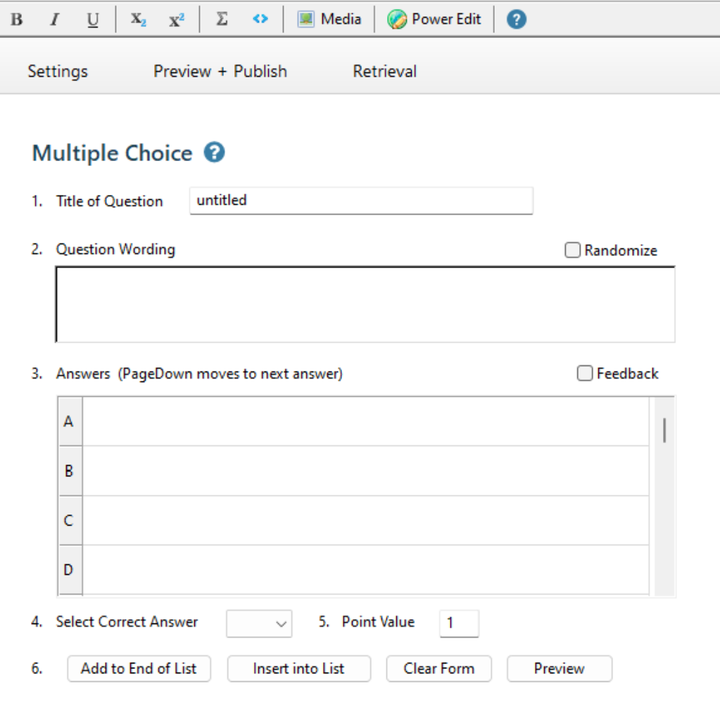 Overview multiple & single choice question editors | langui.ch ⇨ ...